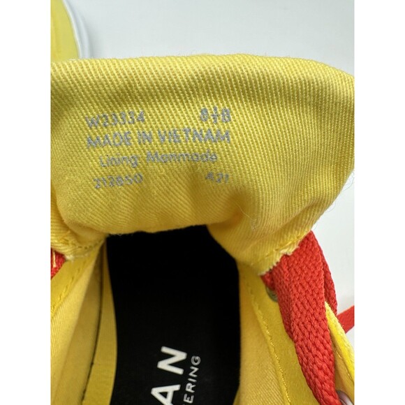Men’s 8.5 Cole Haan Yellow Grand Pro Rally Lightweight Canvas Sneakers main image 12